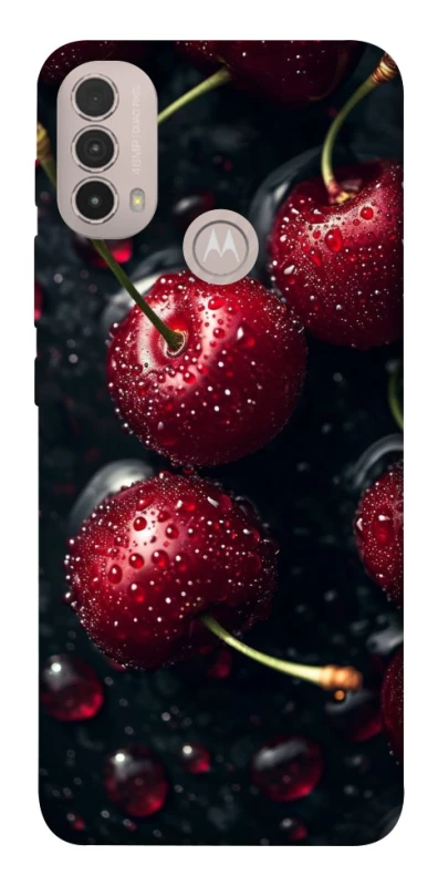 Чохол на Motorola Moto E40 Черешня фото 1 з 1