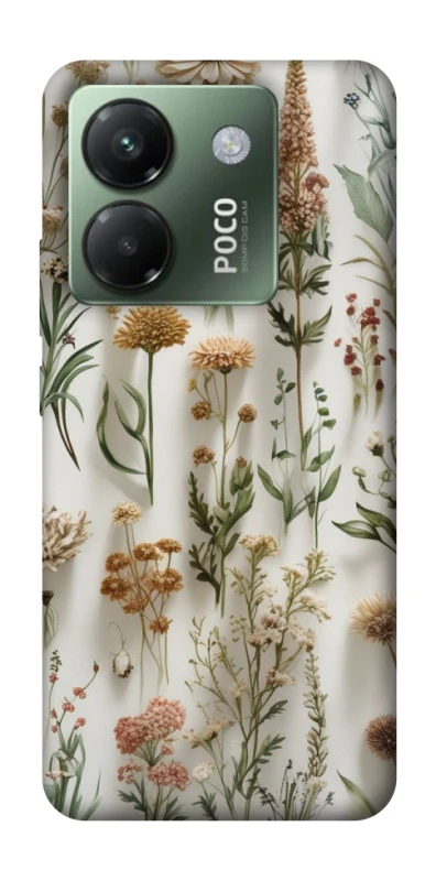 Чохол на Xiaomi Poco M7 pro 5G Floral design ver.2 фото 1 з 1