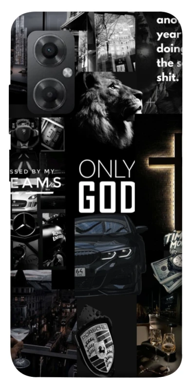 Чохол на Xiaomi Redmi Note 11R Only God фото 1 з 1
