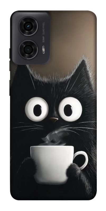 Чохол на Motorola Moto G04 morning cat фото 1 з 1
