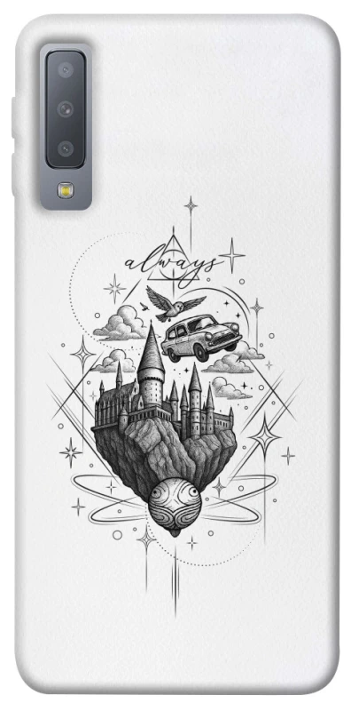 Чехол на Samsung A750 Galaxy A7 (2018) Tattoo ver.2 фото 1 из 1