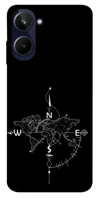 Чохол на Realme 10 4G Travel Map фото 1 з 1