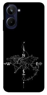 Чохол на Realme 10 4G Travel Map фото 1 з 1