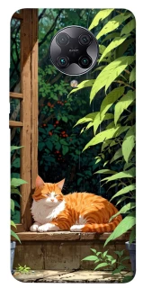 Чохол на Xiaomi Redmi K30 Pro / Poco F2 Pro red cat фото 1 з 1