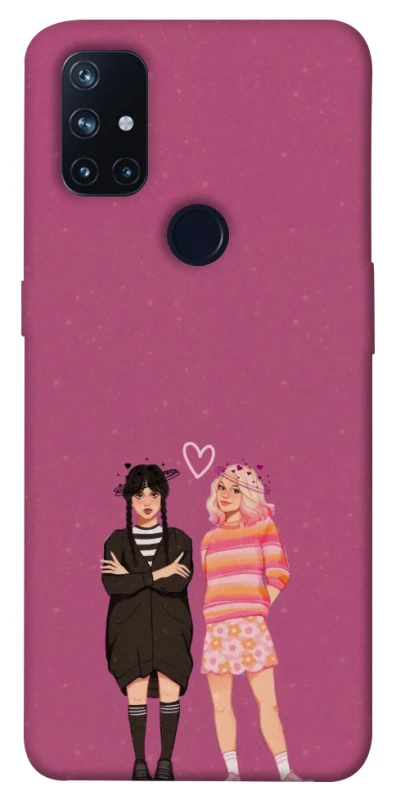 Чохол на OnePlus Nord N10 5G Raven & Rainbow Wednesday фото 1 з 1