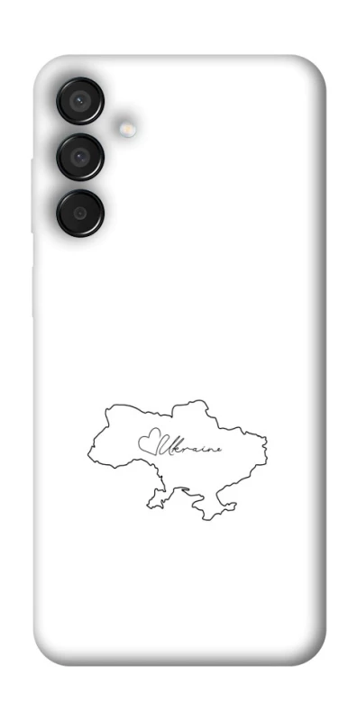 Чохол на Samsung Galaxy M15 5G Ukraine map фото 1 з 1