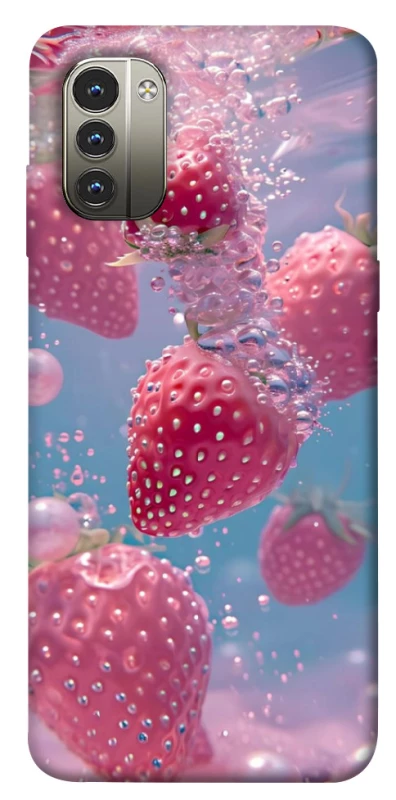 Чохол на Nokia G11 Полуниця в воді фото 1 з 1