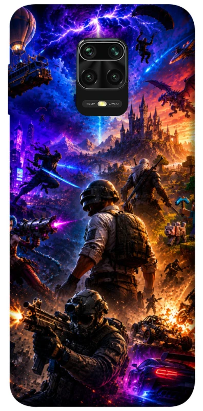 Чохол на Xiaomi Redmi Note 9s / Note 9 Pro / Note 9 Pro Max My Games фото 1 з 1