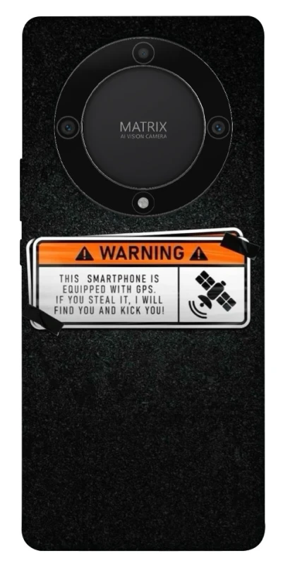 Чохол на Huawei Magic5 Lite Warning фото 1 з 1