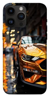 Чехол на Apple iPhone 14 Pro Max (6.7") Golden sports car фото 1 из 1