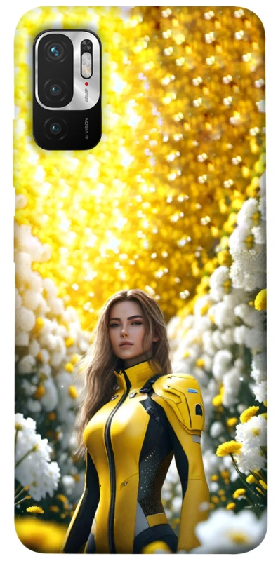 Чехол на Xiaomi Poco M3 Pro 4G / 5G Cyber space girl ver.2 фото 1 из 1