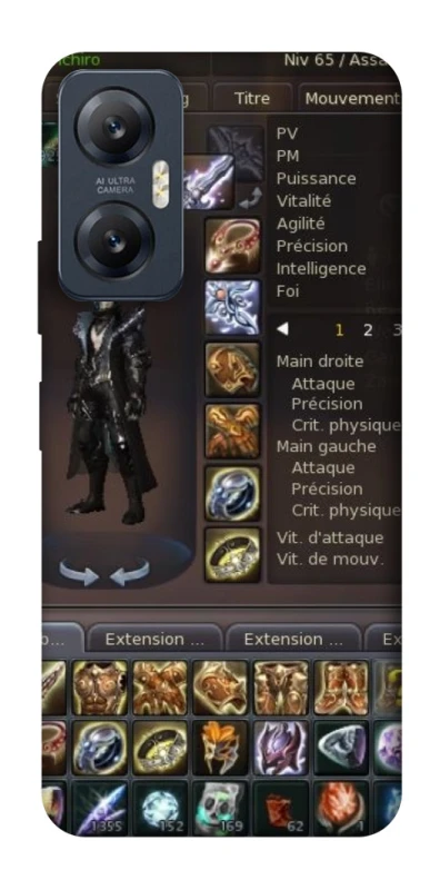 Чохол на Infinix Hot 20 5G Character Menu ver.1 фото 1 з 1