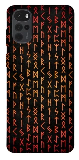 Чехол на Motorola Moto G22 Руны фото 1 из 1