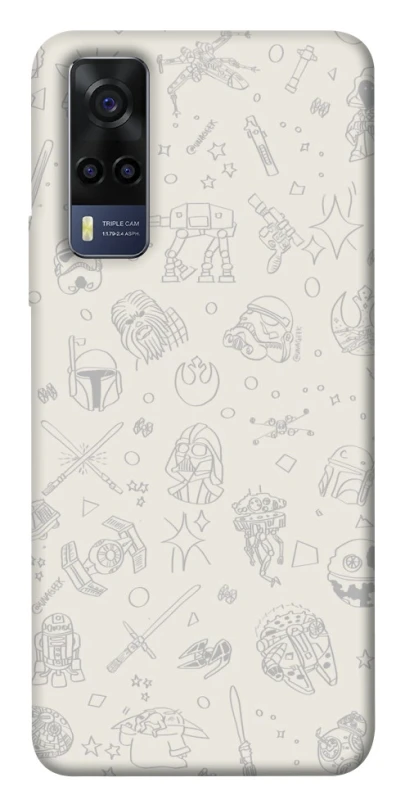 Чохол на Vivo Y53s Star Wars background ver.1 фото 1 з 1