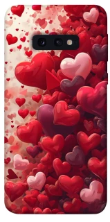 Чохол на Samsung Galaxy S10e Many hearts фото 1 з 1