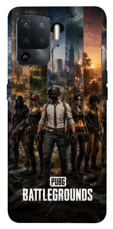 Чехол на Oppo Reno 5 Lite PUBG фото 1 из 1