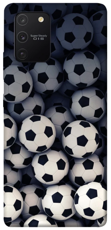 Чохол на Samsung Galaxy S10 Lite Футбольні м'ячи фото 1 з 1