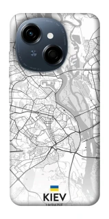 Чохол на TECNO Spark Go 1 Kiev white map фото 1 з 1