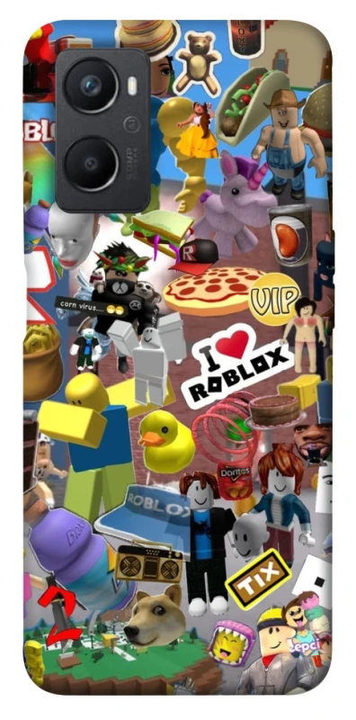 Чохол на Oppo A96 Roblox collage ver.5 фото 1 з 1