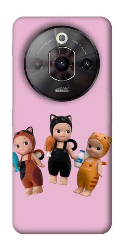 Чохол на ZTE Nubia Focus Pro Cat Cafe Trio фото 1 з 1