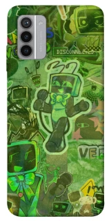 Чехол на Nokia G42 Dandysworld tv green theme фото 1 из 1