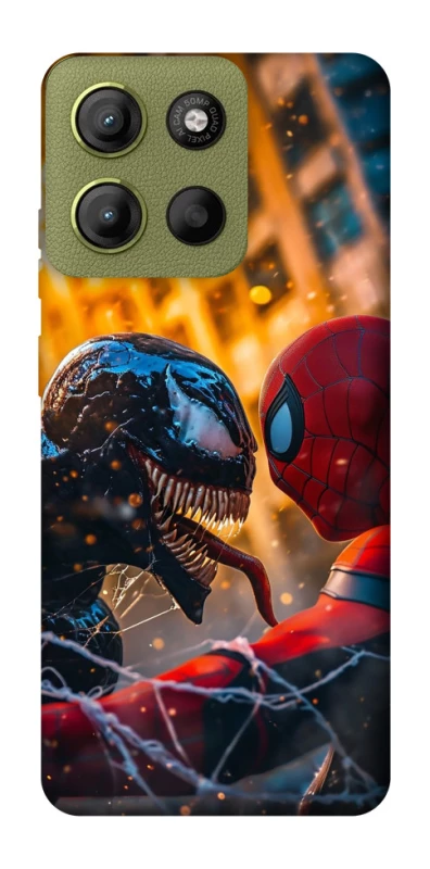 Чохол на Motorola Moto G15 4G Venom vs Spiderman фото 1 з 1