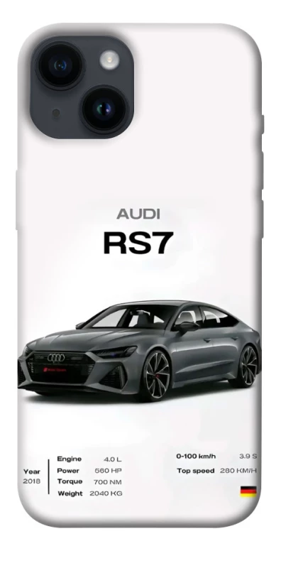 Чехол на Apple iPhone 14 (6.1") Audi RS7 фото 1 из 1