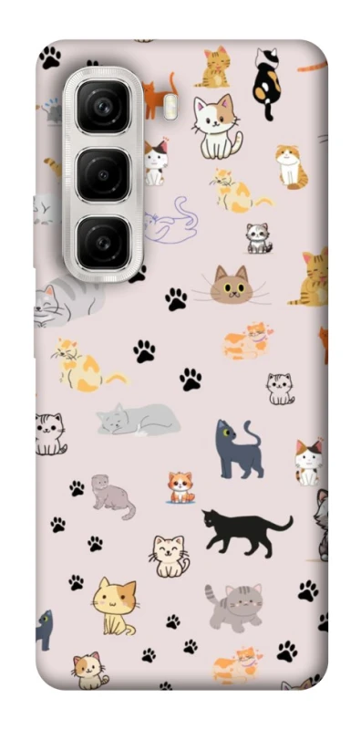 Чохол на Infinix Hot 50 4G Cat style ver.1 фото 1 з 1