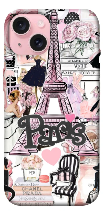 Чохол на Apple iPhone 15 (6.1") Fashion collage ver.8 фото 1 з 1