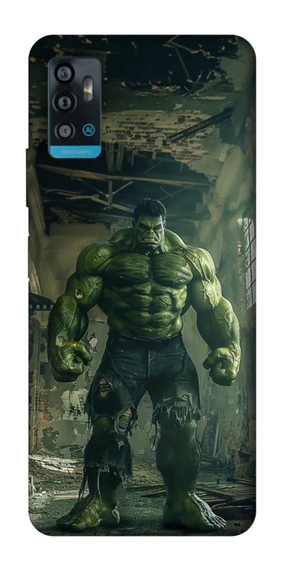 Чехол на ZTE Blade A71 Angry Hulk фото 1 из 1