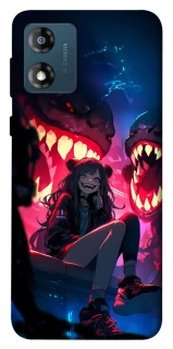 Чохол на Motorola Moto E13 Anime girl фото 1 з 1