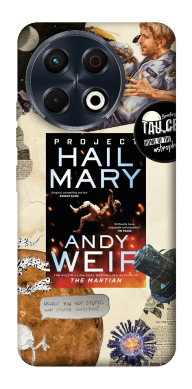 Чохол на TECNO Spark 30 Pro (KL7) Project Hail Mary ver.2 фото 1 з 1