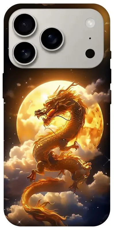 Чехол на Apple iPhone 18 Pro Golden Dragon фото 2 из 2