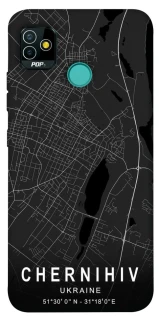 Чохол на TECNO POP 5 Chernihiv map фото 1 з 1