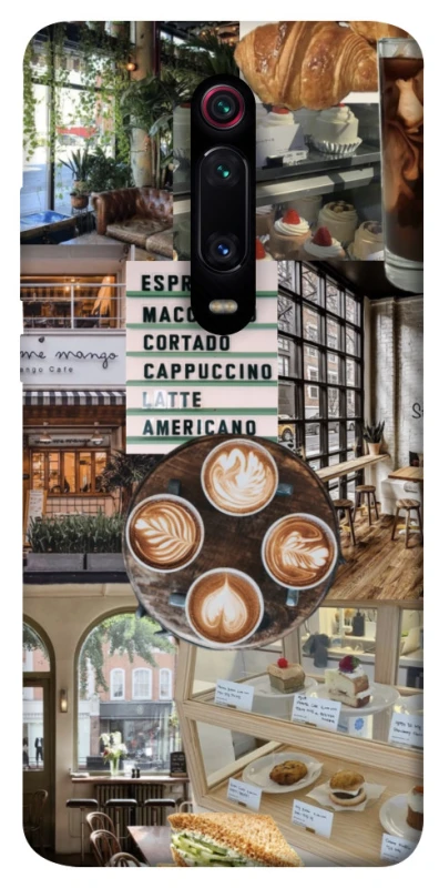 Чохол на Xiaomi Redmi K20 / K20 Pro / Mi9T / Mi9T Pro Coffee collage ver.5 фото 1 з 1