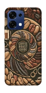Чехол на Oppo A6 Pro 4G/5G Coffee roast guide фото 1 из 2