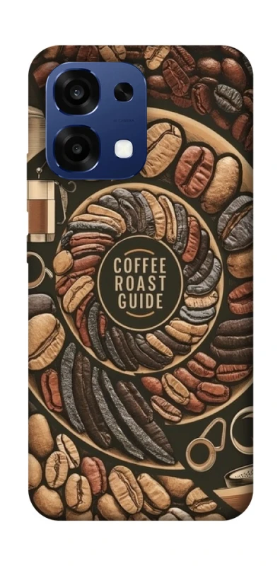 Чехол на Oppo A6 Pro 4G/5G Coffee roast guide фото 2 из 2