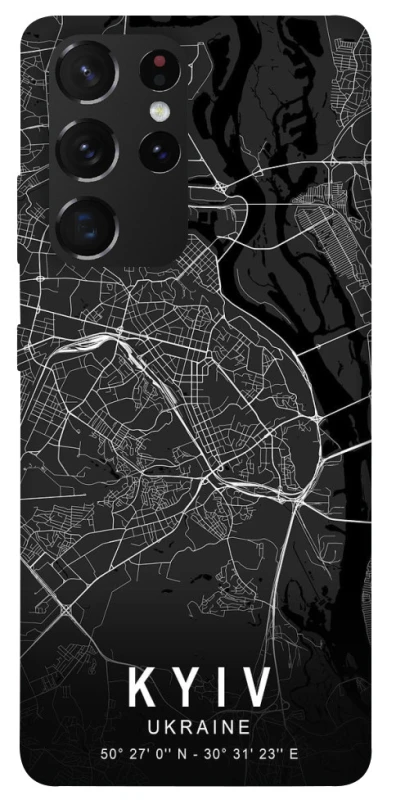 Чохол на Samsung Galaxy S21 Ultra Kyiv map фото 1 з 1