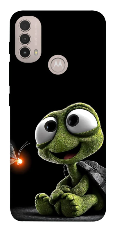 Чехол на Motorola Moto E40 Funny turtle фото 1 из 1