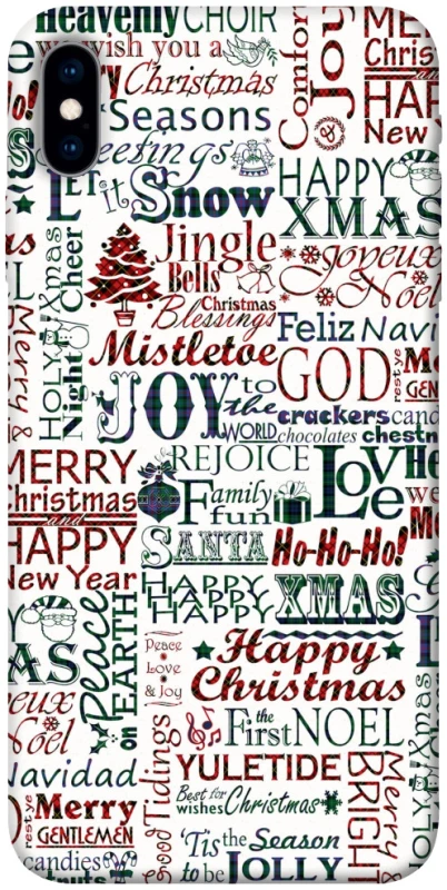 Чохол на Apple iPhone X (5.8") Christmas mood ver.3 фото 1 з 1
