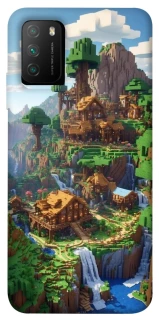 Чохол на Xiaomi Poco M3 Minecraft universe фото 1 з 1