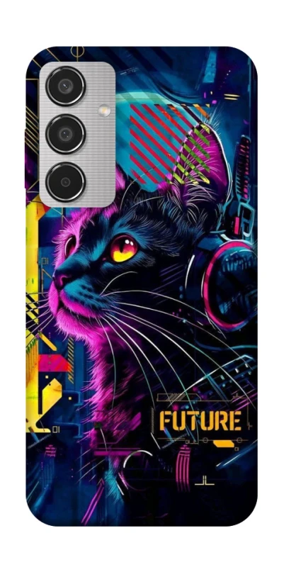 Чохол на Samsung Galaxy M35 Cyber Cat v2 фото 1 з 1