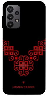 Чохол на Samsung Galaxy A23 4G Чорно-червона вишиванка фото 1 з 1