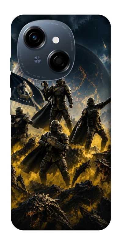 Чохол на TECNO Spark Go 1 HELLDIVERS фото 1 з 1