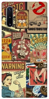 Чехол на Samsung Galaxy Note 10 Retro collage ver.2 фото 1 из 1