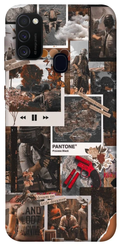 Чохол на Samsung Galaxy M21 PUBG Collage фото 1 з 1