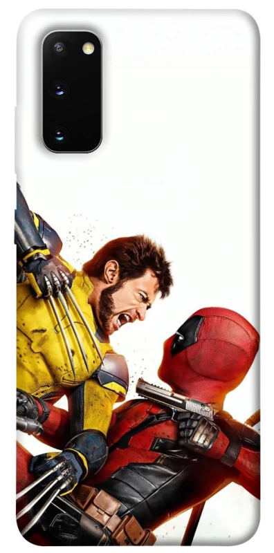 Чехол на Samsung Galaxy S20 Deadpool and Wolverine фото 1 из 1