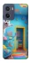 Чохол на Motorola Moto E15 crazy cat фото 1 з 1