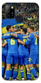 Чехол на Infinix Hot 10 Lite Сборная Украины v3 фото 1 из 1