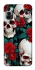 Чохол на TECNO Spark 7 skull and rose фото 1 з 1